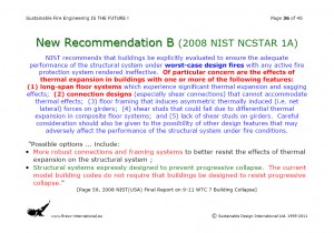 Colour image showing Page 36 from my Overhead Presentation on 'Sustainable Fire Engineering' ... scheduled for this Thursday, 22 September 2011, at the ASFP Ireland Fire Seminar & Workshop ... to be held at the RDS, in Ballsbridge, Dublin. Click to enlarge.